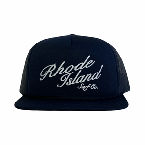 (Youth) Class Signature Foam Trucker Hat (Black) - Rhode Island Surf Co.