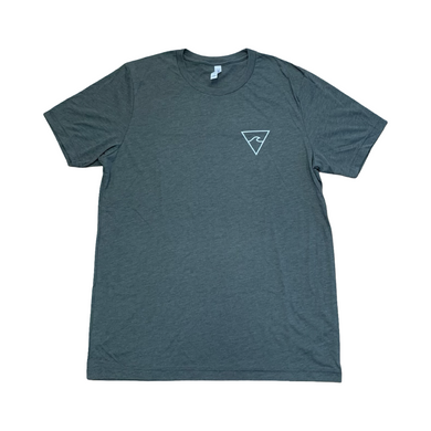 RISC Premium Tee (Green Triblend) - Rhode Island Surf Co.
