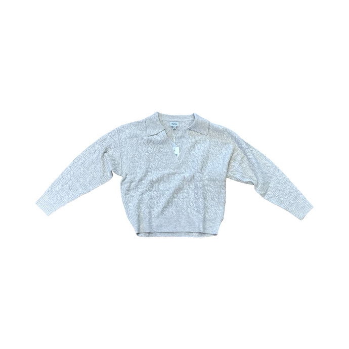 Lexie V-Neck Collared Jumper - Rhythm