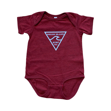 OG Onesie in Red Tri-blend - Rhode Island Surf Co.