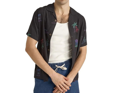 Vibes SS Shirt (Black) - Rhythm