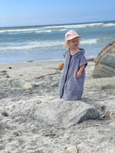 Load image into Gallery viewer, Toddler Surf Poncho (Charcoal) - West Path