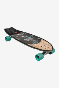 Sun City 30" Cruiser (Olivewood/Neon Jungle) - Globe Skateboards