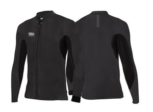 North Seas 2mm Front Zip Long Sleeve Wetsuit Jacket - Vissla