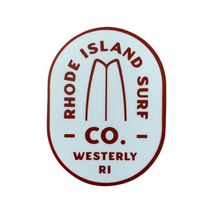 Westerly Brand Sticker  - Rhode Island Surf Co.