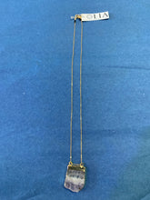 Load image into Gallery viewer, 14KGF Amethyst Chain Necklace - Olia