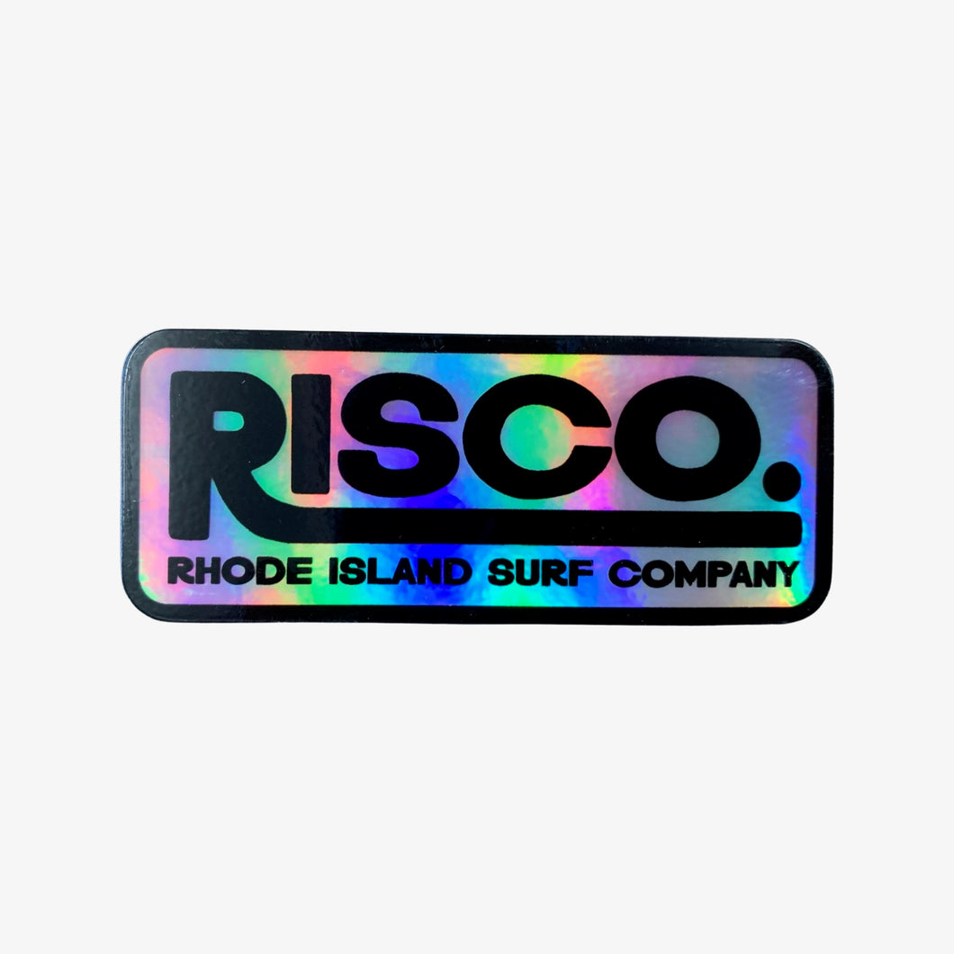 RISCO Holographic Sticker - Rhode Island Surf Co.