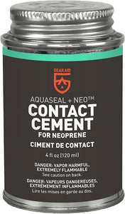 Aquaseal NEO Contact Cement for Neoprene and Wetsuit Repair - Gear Aid