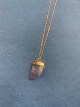Load image into Gallery viewer, 14KGF Chain Amethyst Necklace - Olia