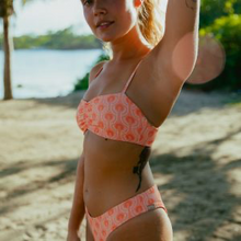 Load image into Gallery viewer, Justine Bikini Bottom Flora Retro - Imsy