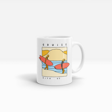 Cruise With Us Ceramic Mug - Alimofun