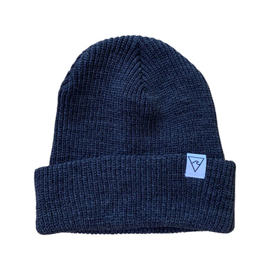 The Slouch Beanie (Heather Charcoal) - Rhode Island Surf Co.