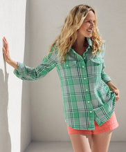 Load image into Gallery viewer, Women’s Blanket Shirt (Sea Green) - Outerknown