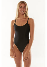 Load image into Gallery viewer, Solid Layton One Piece Swim (Black) - Sisstrevolution