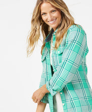 Load image into Gallery viewer, Women’s Blanket Shirt (Sea Green) - Outerknown