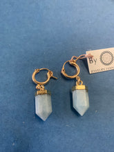 Load image into Gallery viewer, 14KGF Aquamarine Earrings - Olia