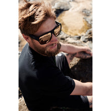 Load image into Gallery viewer, Nick I Waterman (Black Rubber / Copper Polarized) - I Sea Sunglasses