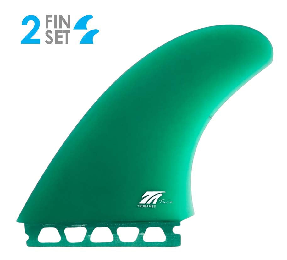 TA Twin (Futures) Solid Fiberglass, Green - True Ames