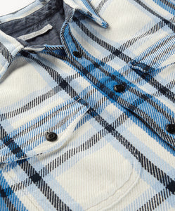 Men’s Blanket Shirt (Cloud Small Carrick Plaid) - Outerknown
