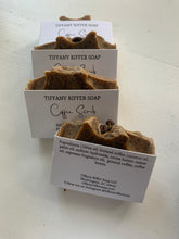 Load image into Gallery viewer, Coffee Scrub Exfoliating Bar Soap