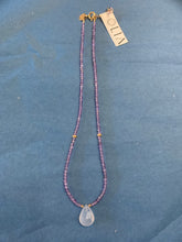 Load image into Gallery viewer, 14KGF Chalcedony Amethyst Necklace - Olia
