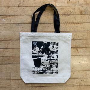 14" Square Day Tote - Surfy Art Project