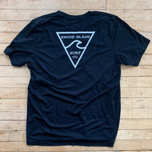 Load image into Gallery viewer, RISC Premium Tee in Black - Rhode Island Surf Co.