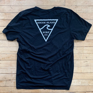 RISC Premium Tee in Black - Rhode Island Surf Co.