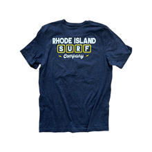 Load image into Gallery viewer, Marquee Tee (Navy) - Rhode Island Surf Co.