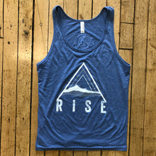 Load image into Gallery viewer, Unisex Rise Tank (Blue) - Will Evans