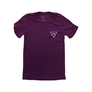 RISC Premium Tee in Maroon - Rhode Island Surf Co.