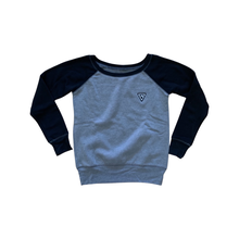 Load image into Gallery viewer, Embroidered Scoop Neck Crew - Rhode Island Surf Co.