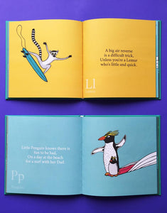 The Surfing Animals Alphabet Book - Jonas Claeeson