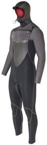 Men's Cryo Hooded 5/4mm Front Zip Wetsuit - Hyperflex