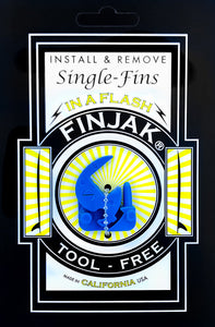 Finjak Tool Free Hardware for your Single Fin