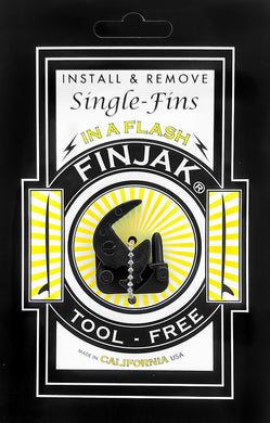 Finjak Tool Free Hardware for your Single Fin