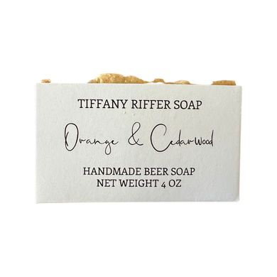 Orange & Cedarwood Artisan Bar Soap