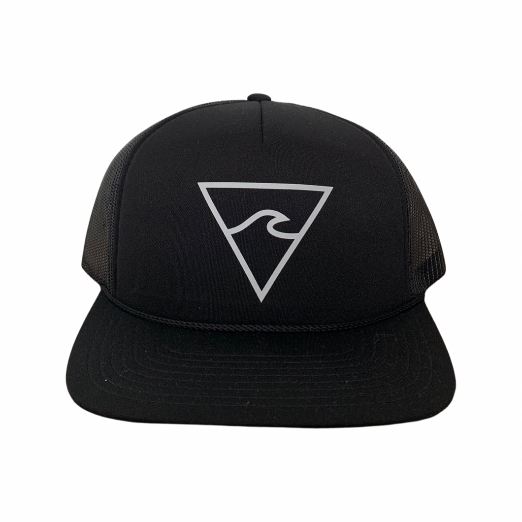 Triangle Logo Foam Trucker Hats - Rhode Island Surf Co.