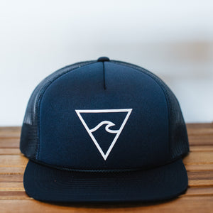 Triangle Logo Foam Trucker Hats - Rhode Island Surf Co.